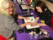 Mini Manicure for St. Baldrick's Day